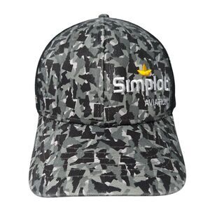 Simplot Snapback Trucker Hat Camouflage One Size Adjustable Mesh Back Promoshop